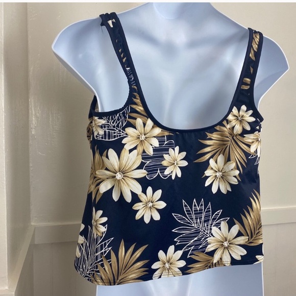Baltex Vintage Floral Swimsuit Tankini | 20W 40 - Picture 3 of 5